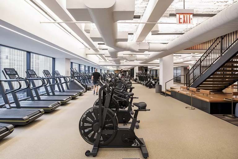 Fitness floor